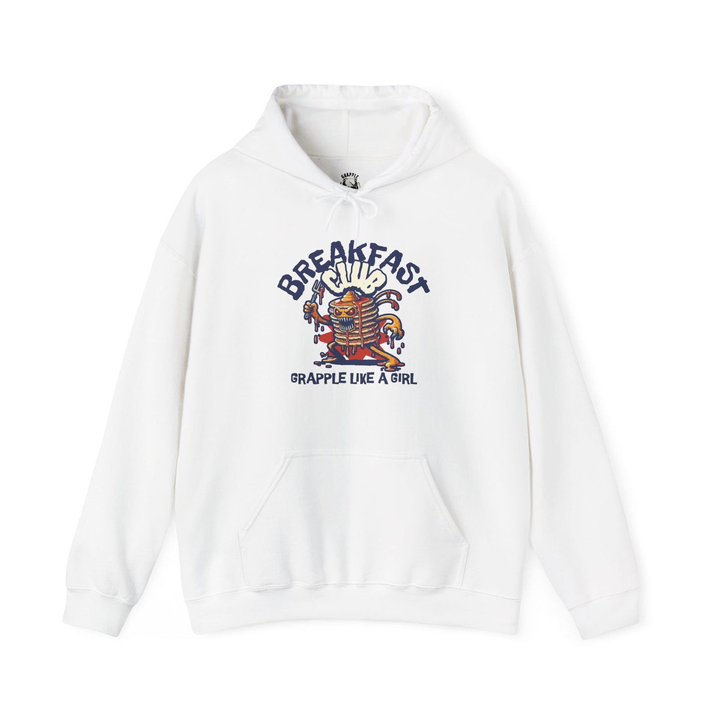 Women's BJJ Hoodie - Grapple Like a Girl Breakfast Club