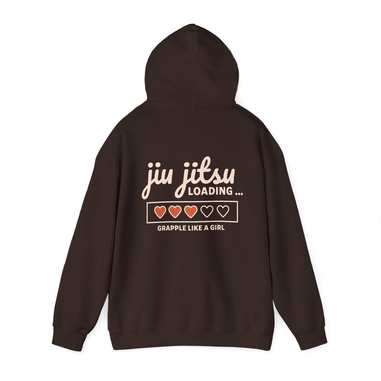 Women's BJJ Hoodie - Grapple Like a Girl, Jiu Jitsu Loading...