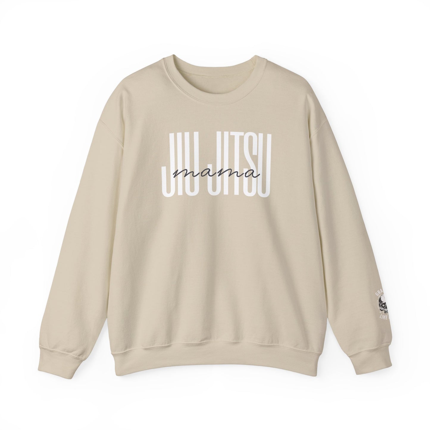 BJJ Women's Sweater Jiu Jitsu Mama Crewneck Sweater