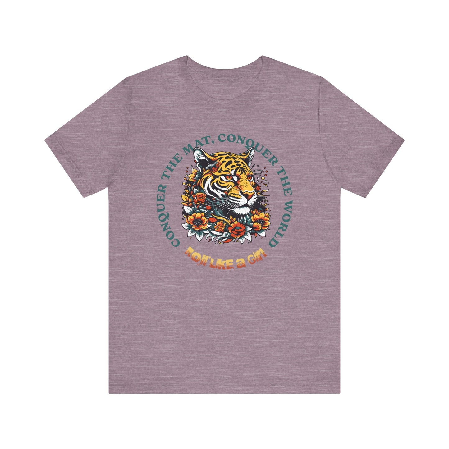 Womens BJJ Conquer to Mats Jiu Jitsu T-shirt