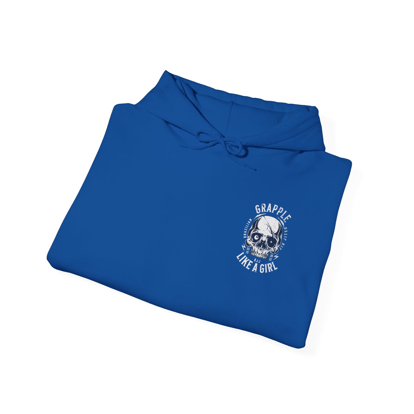 Women's BJJ Hoodie - Grapple Like a Girl, Jiu Jitsu Loading...