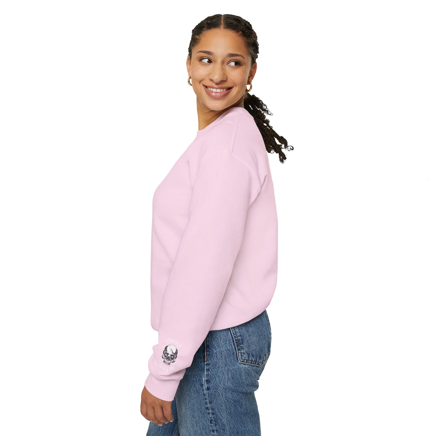 BJJ Women's Sweater Jiu Jitsu Mama Crewneck Sweater