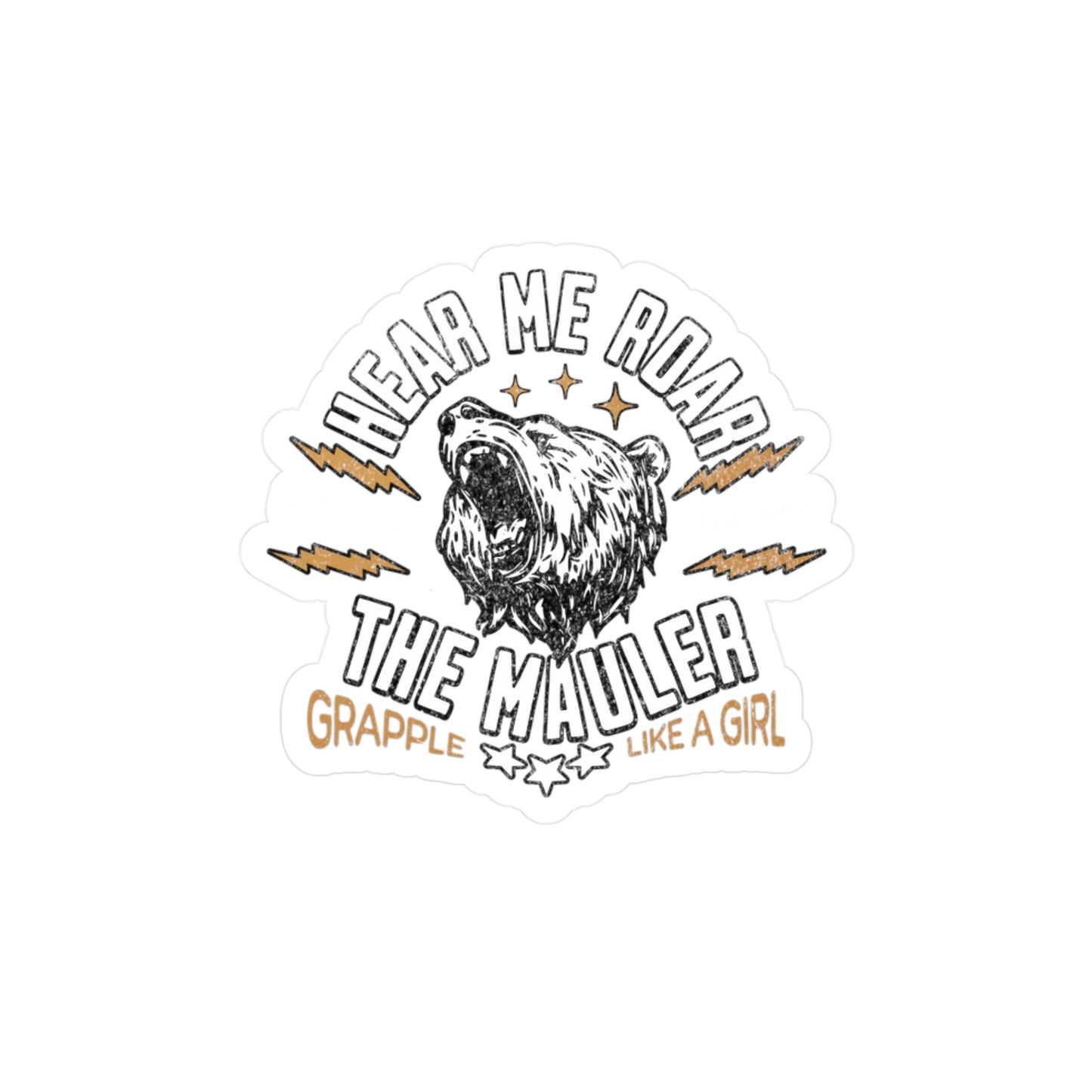 Jiu Jitsu Women's BJJ Vinyl Decal - Custom, Melissa Sheppey