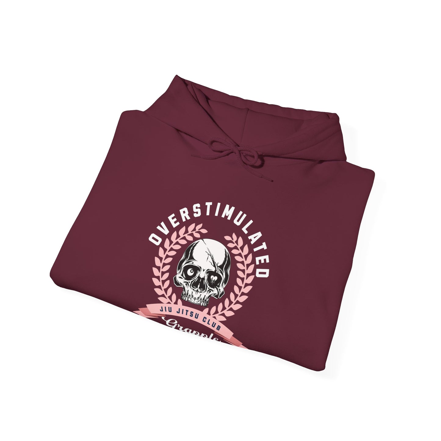 Grapple like a Girl Hoodie - Overstimulated Jiu Jitsu Club
