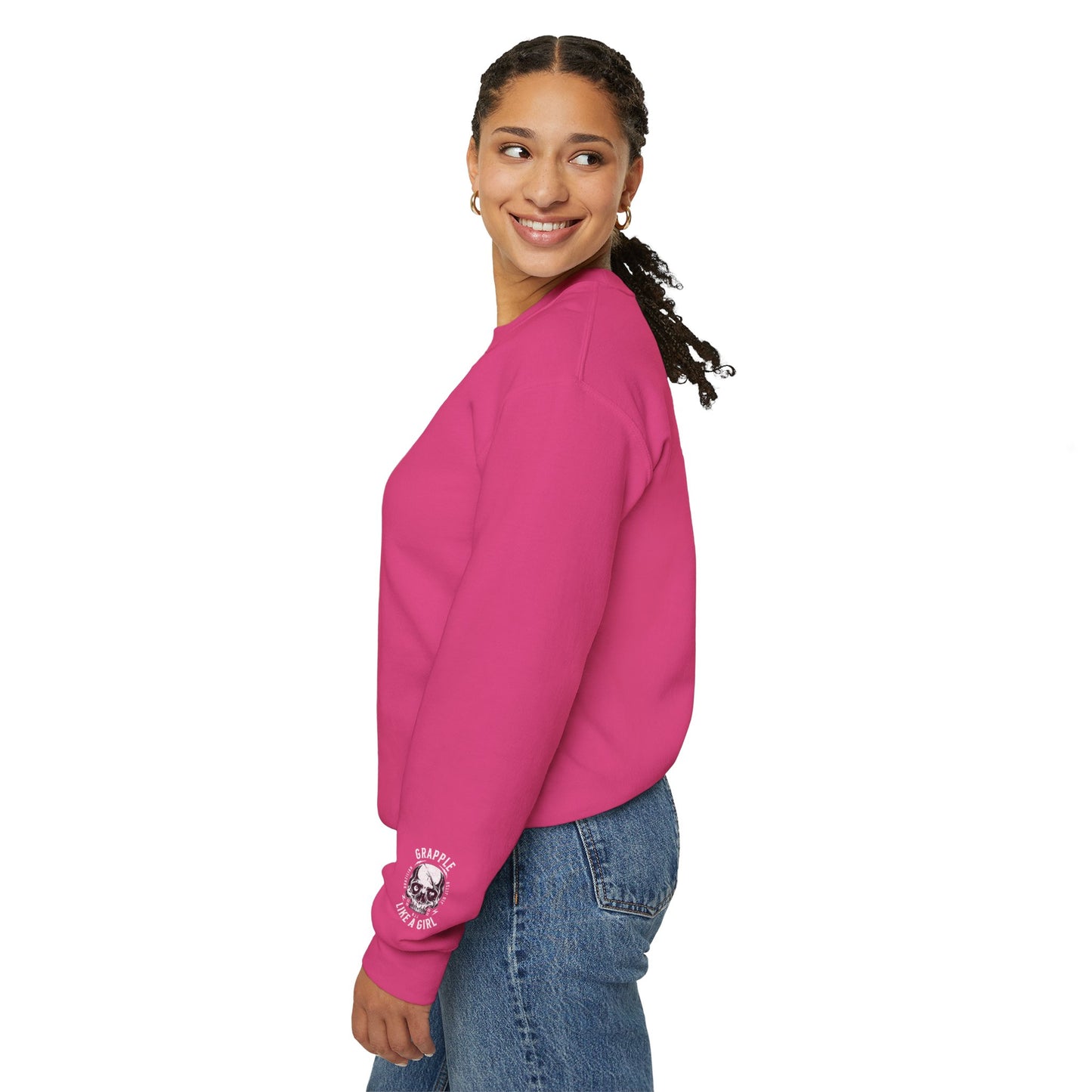 BJJ Women's Sweater Jiu Jitsu Mama Crewneck Sweater