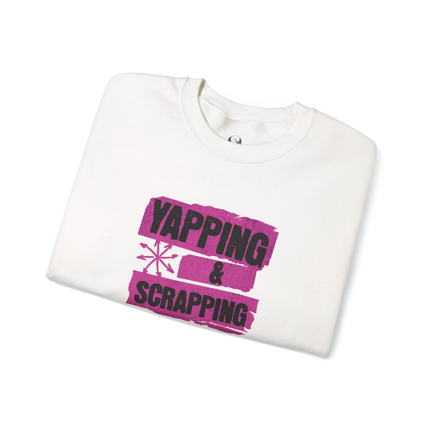 BJJ Women's Sweater Crewneck Sweater - Yapping & Scrapping