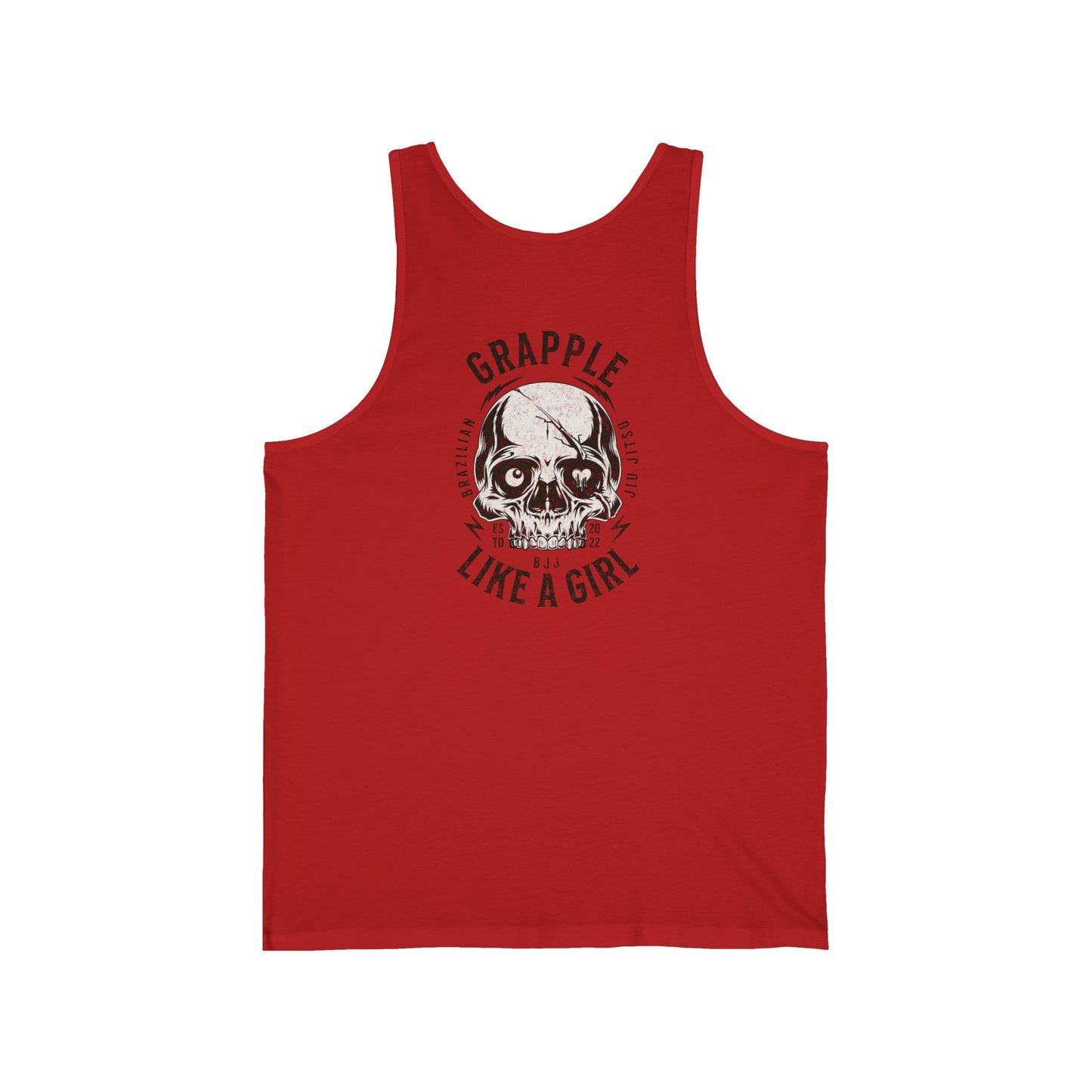 Grapple like a Girl Unisex Fit Jersey Tank - Just Stand Up.