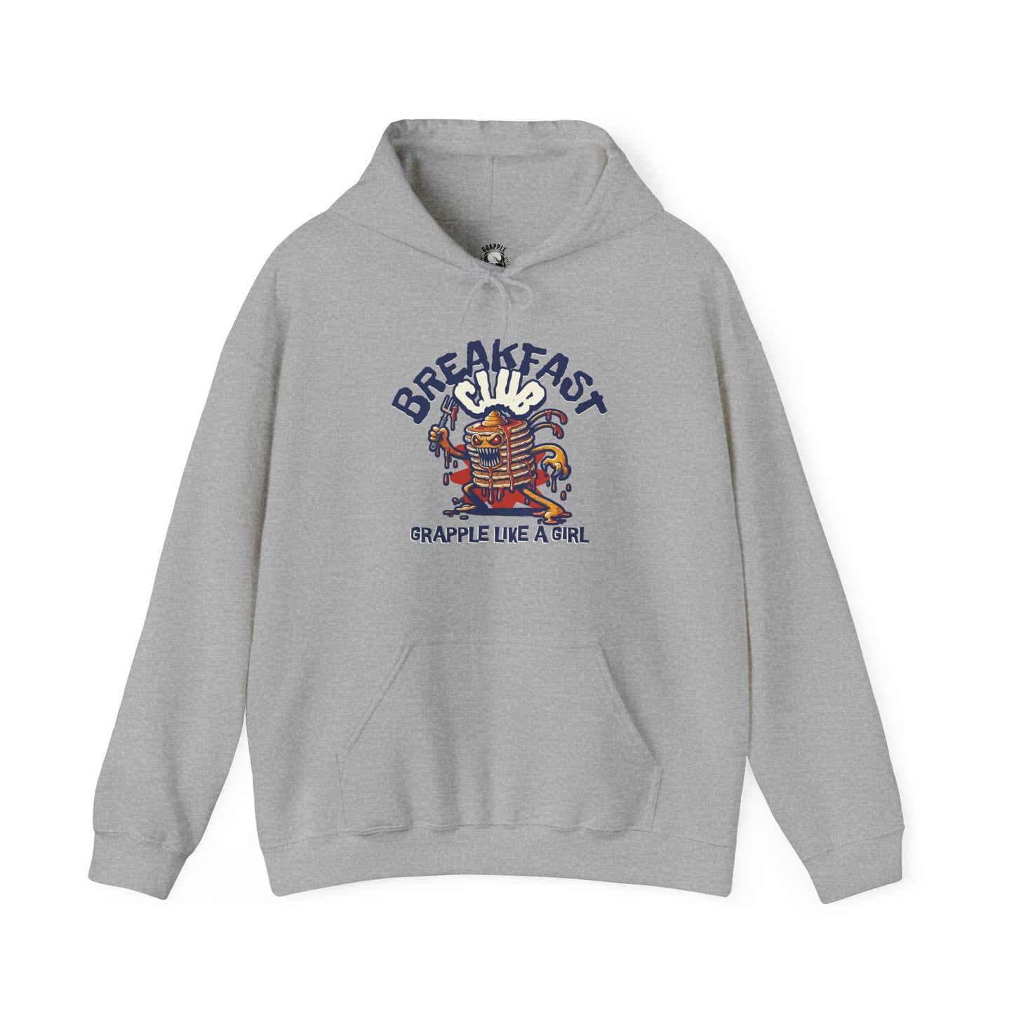 Women's BJJ Hoodie - Grapple Like a Girl Breakfast Club