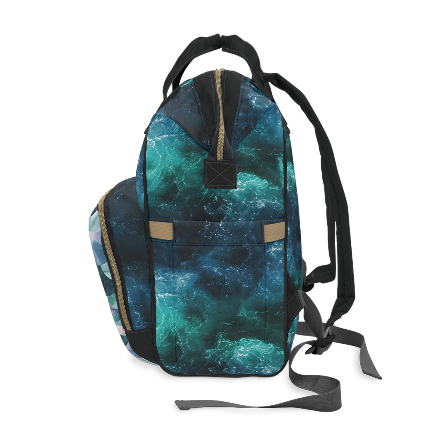 Women's Grapple like a Girl Jiu Jitsu Gear Backpack - Galaxy Design, Custom Forever a Fighter