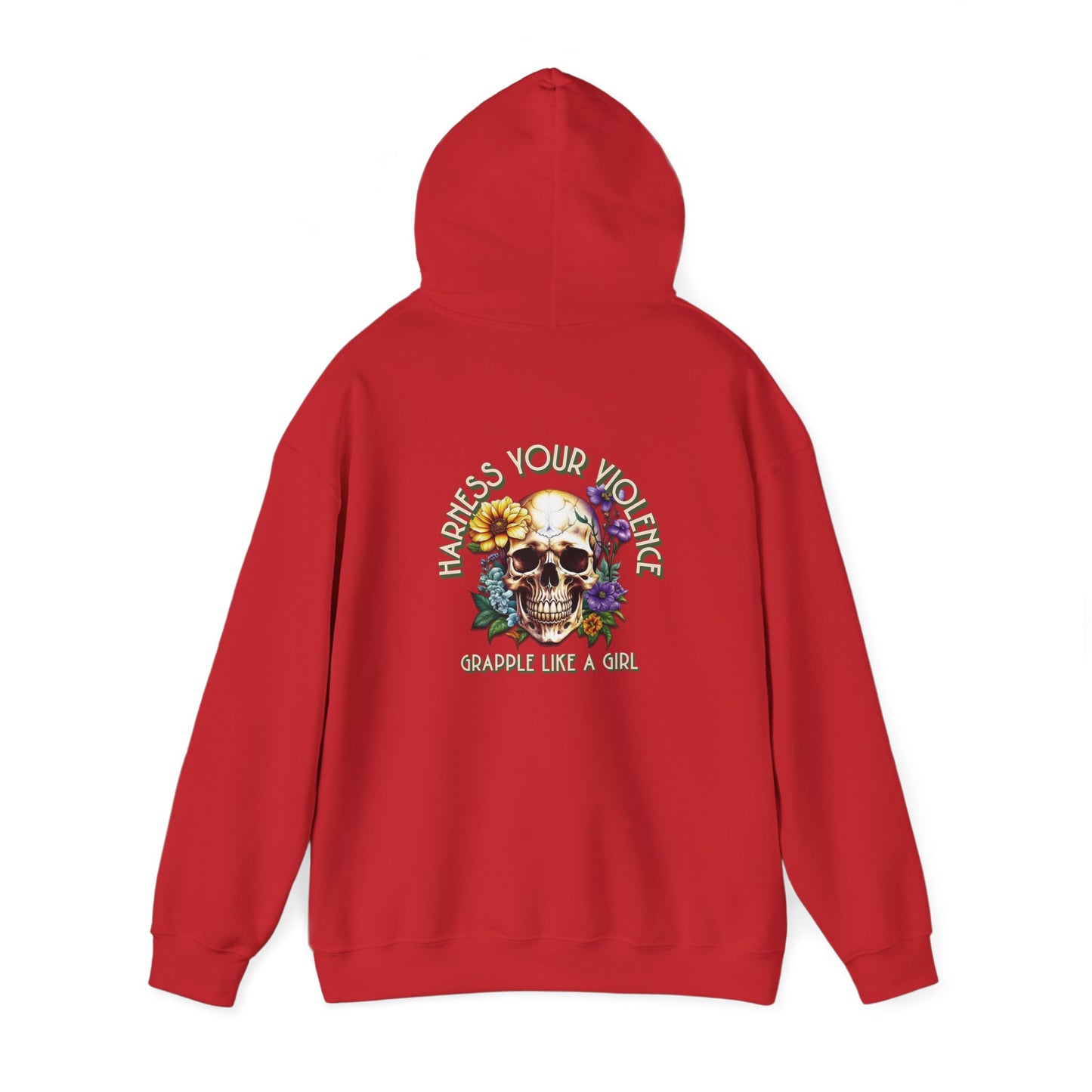 Grapple like a Girl BJJ Hoodie - Violent Little Thing/Harness Your Violence