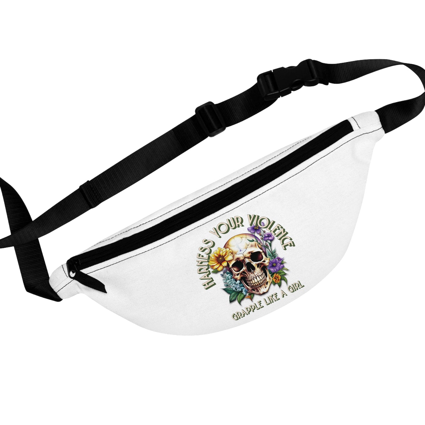 BJJ Harness your Violence Jiu Jitsu Fanny Pack