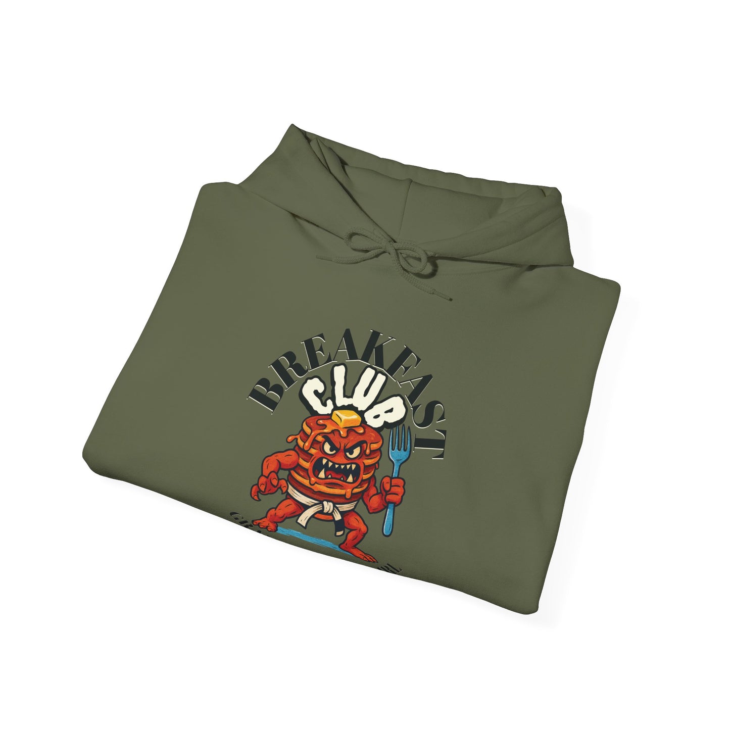 Women's BJJ Hoodie - Grapple Like a Girl Breakfast Club