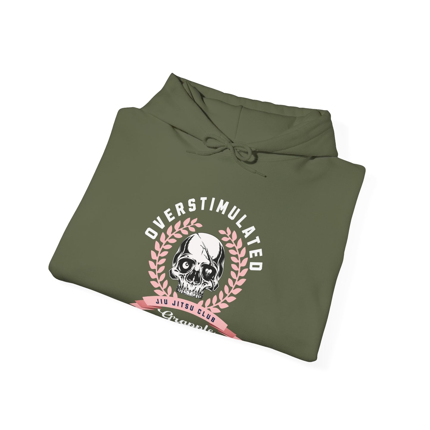 Grapple like a Girl Hoodie - Overstimulated Jiu Jitsu Club