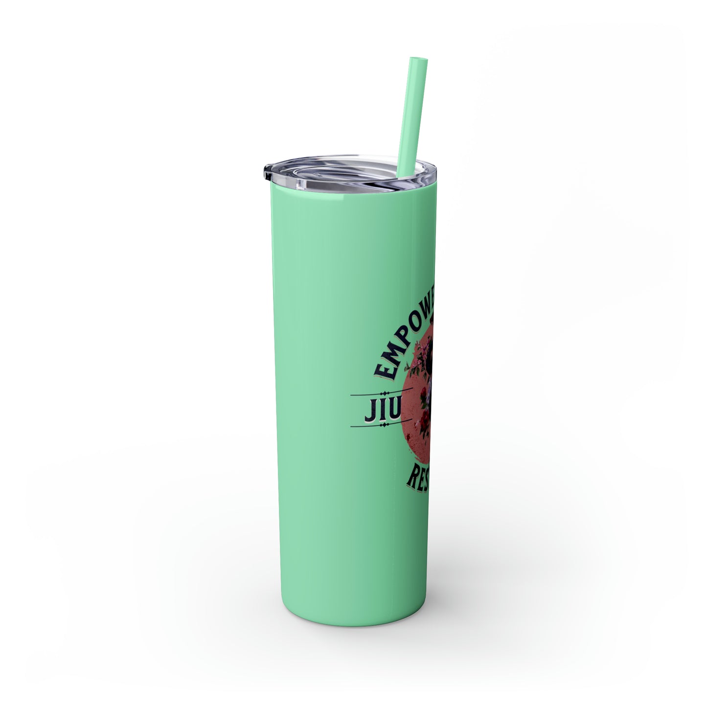 Empower, Embrace, Restrict Tumbler with Straw, 20oz