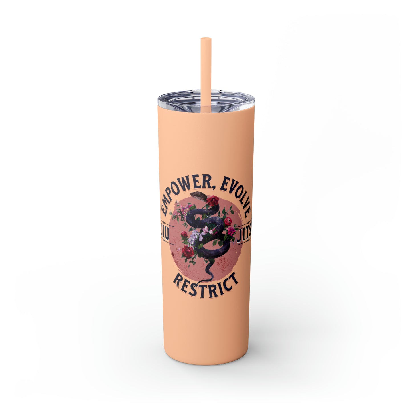 Empower, Embrace, Restrict Tumbler with Straw, 20oz