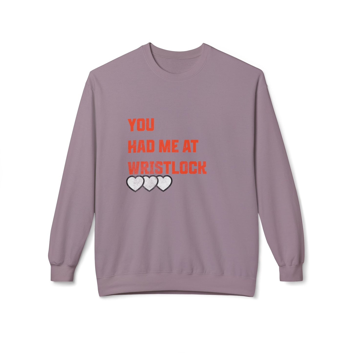 Grapple Like a Girl Crewneck Sweater - You Had me at Wristlock