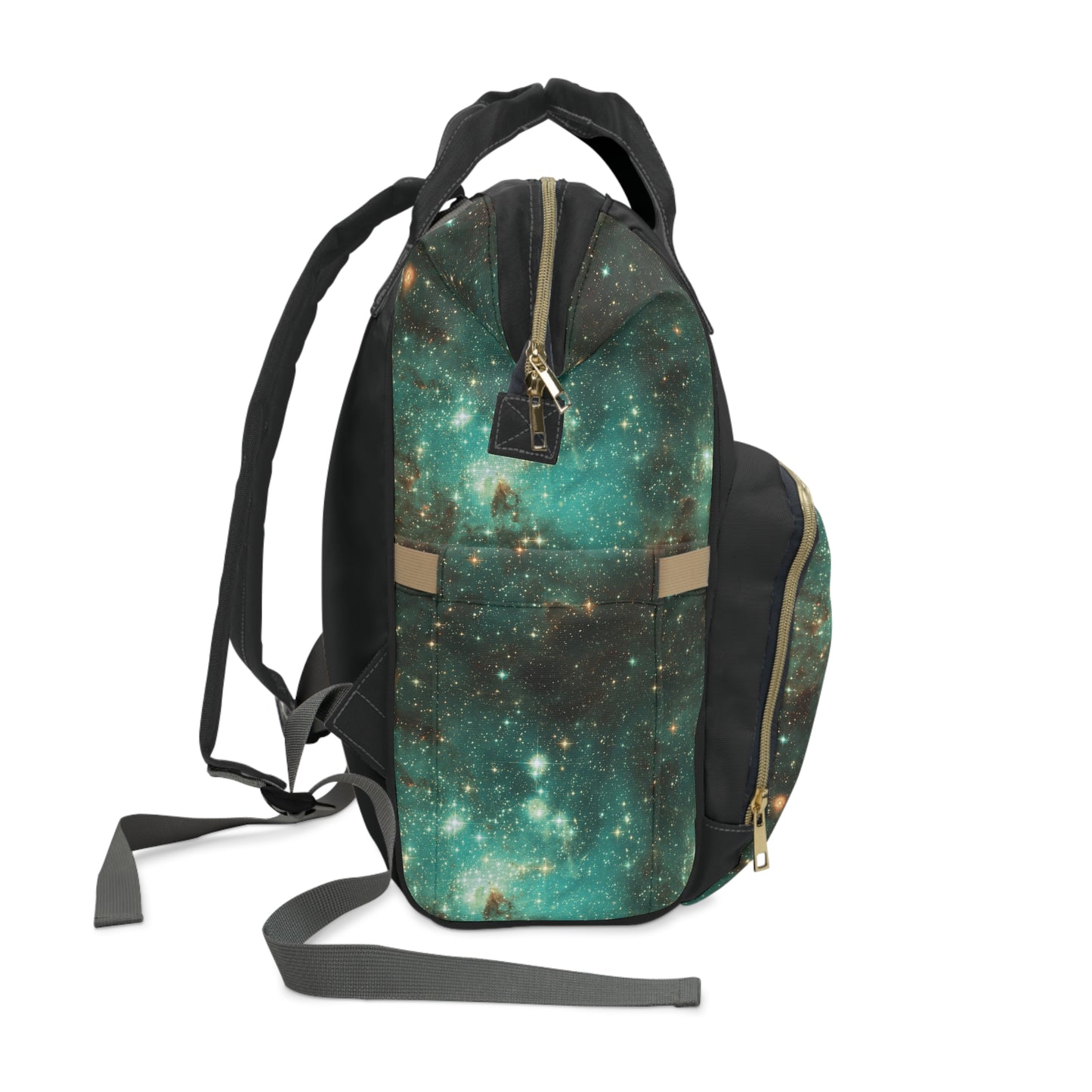 Women's Grapple like a Girl Jiu Jitsu Gear Backpack - Galaxy Design, Custom Stephanie P