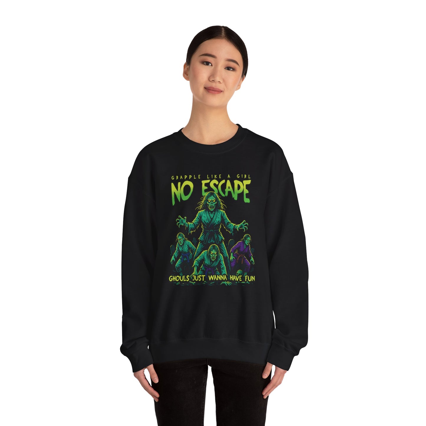 BJJ Women's Sweater Crewneck Sweater - No Escape *Limited Edition*