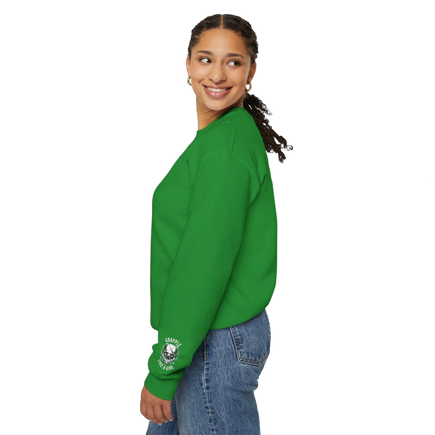 BJJ Women's Sweater Jiu Jitsu Mama Crewneck Sweater