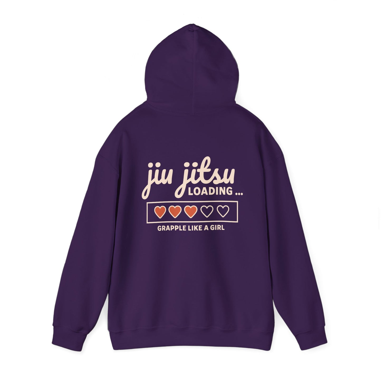Women's BJJ Hoodie - Grapple Like a Girl, Jiu Jitsu Loading...