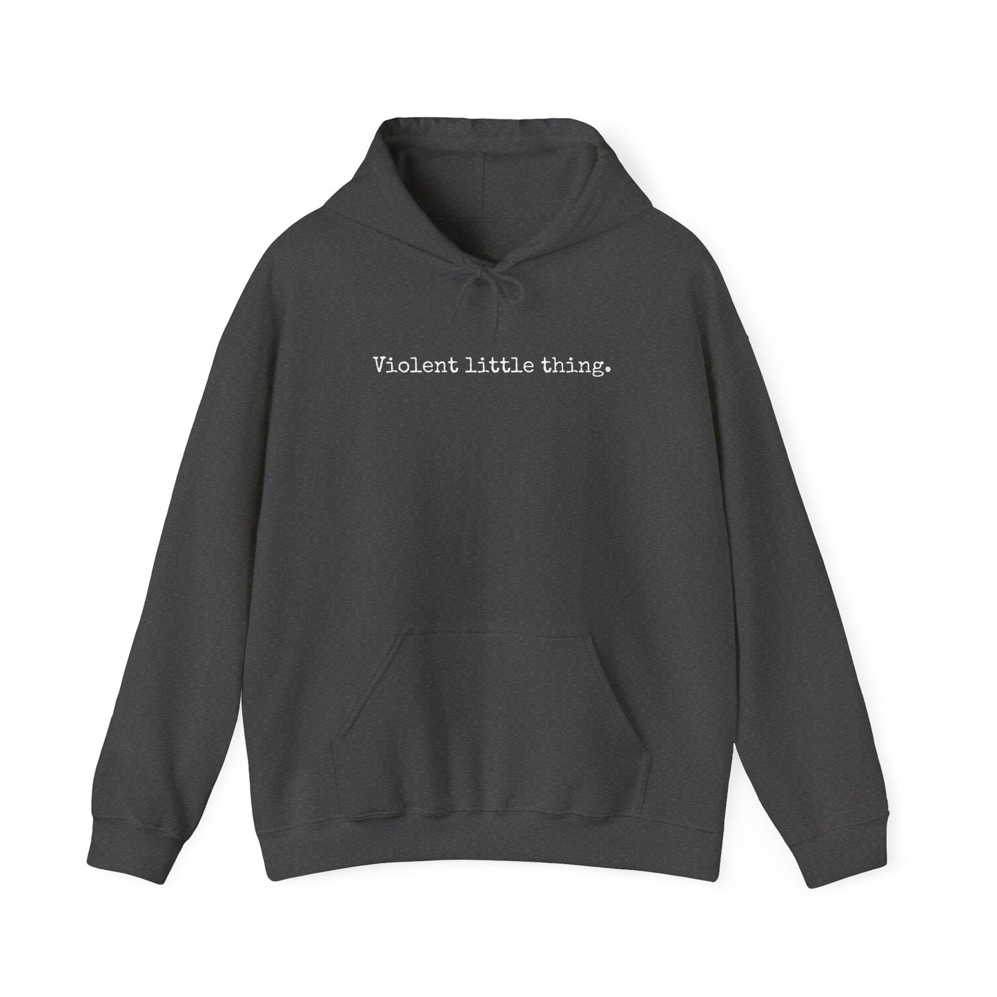 Grapple like a Girl BJJ Hoodie - Violent Little Thing/Skull Logo
