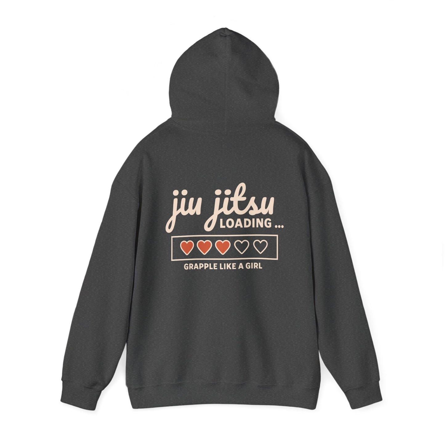 Women's BJJ Hoodie - Grapple Like a Girl, Jiu Jitsu Loading...