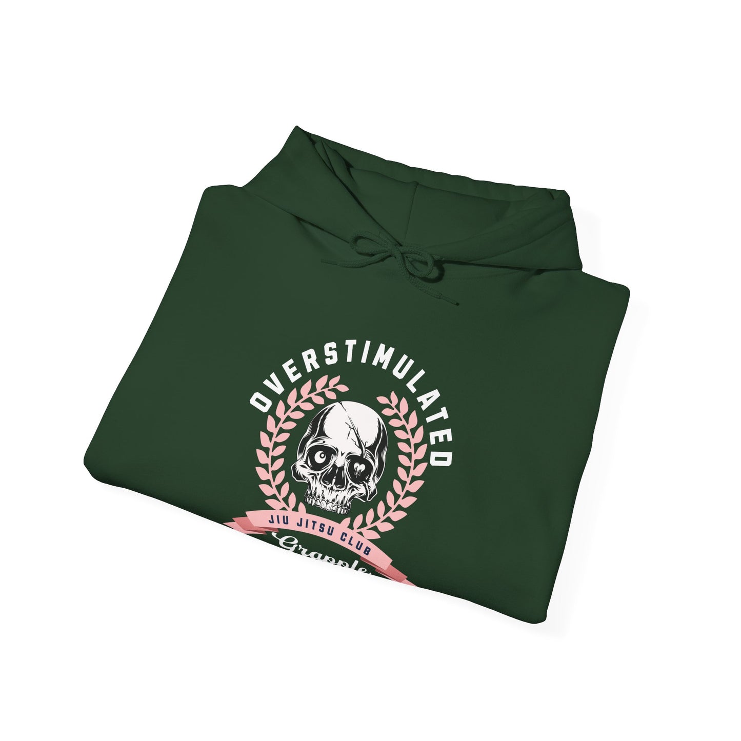 Grapple like a Girl Hoodie - Overstimulated Jiu Jitsu Club
