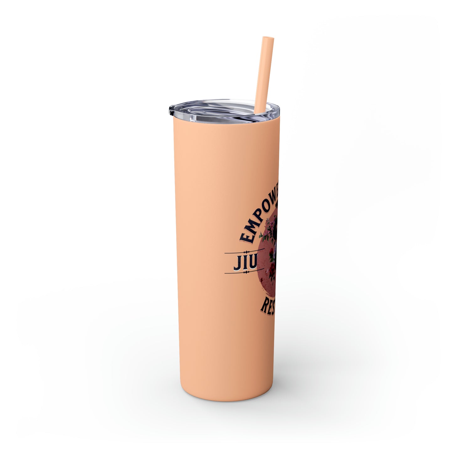 Empower, Embrace, Restrict Tumbler with Straw, 20oz