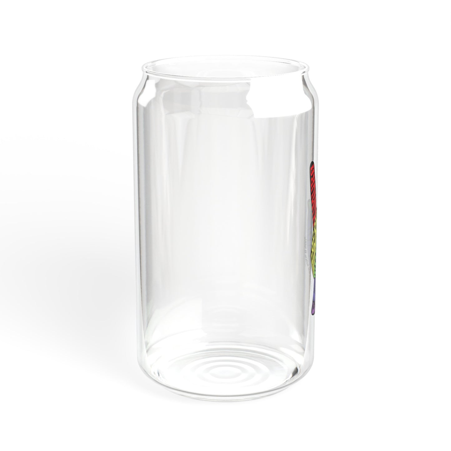 Women's BJJ Submission Peace Sign Glass Cup