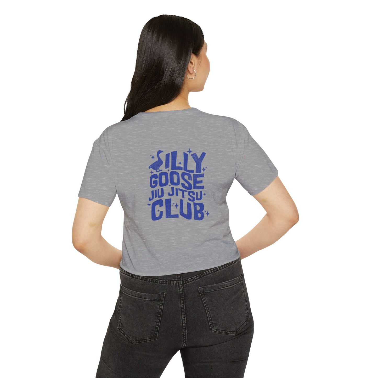 Grapple like a Girl Crop Top - Silly Goose Jiu Jitsu Club