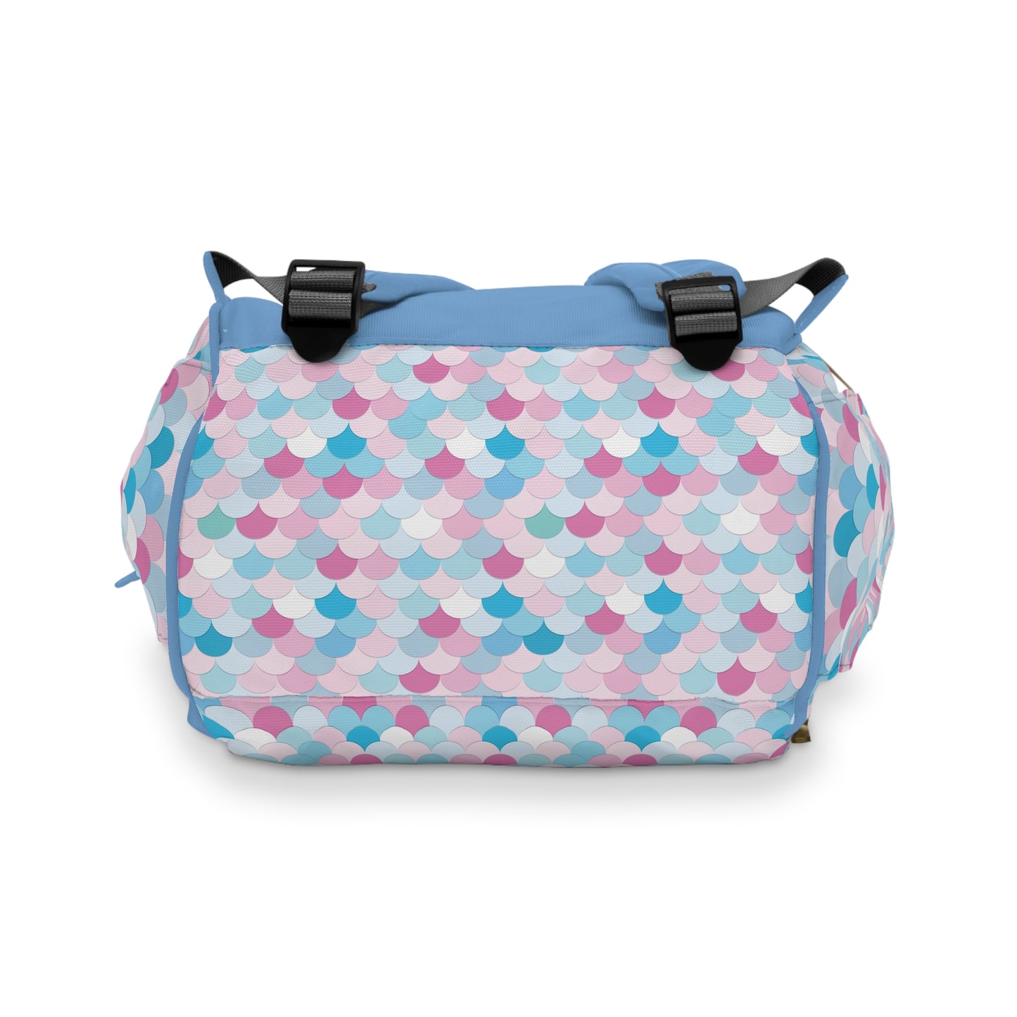 Women's Grapple like a Girl Jiu Jitsu Gear Backpack - Mermaid Scales Design