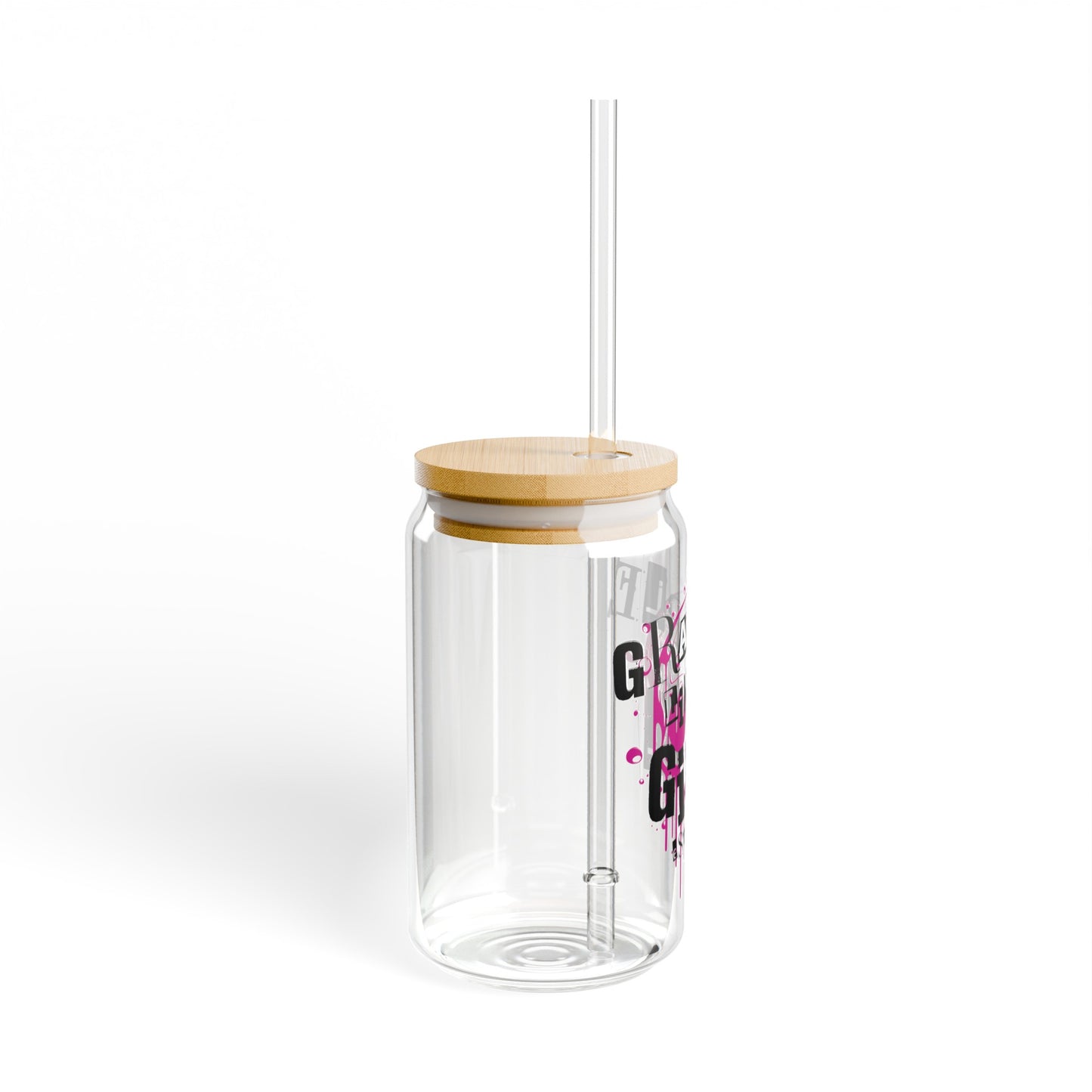 Women's BJJ Grapple like a Girl Glass Cup