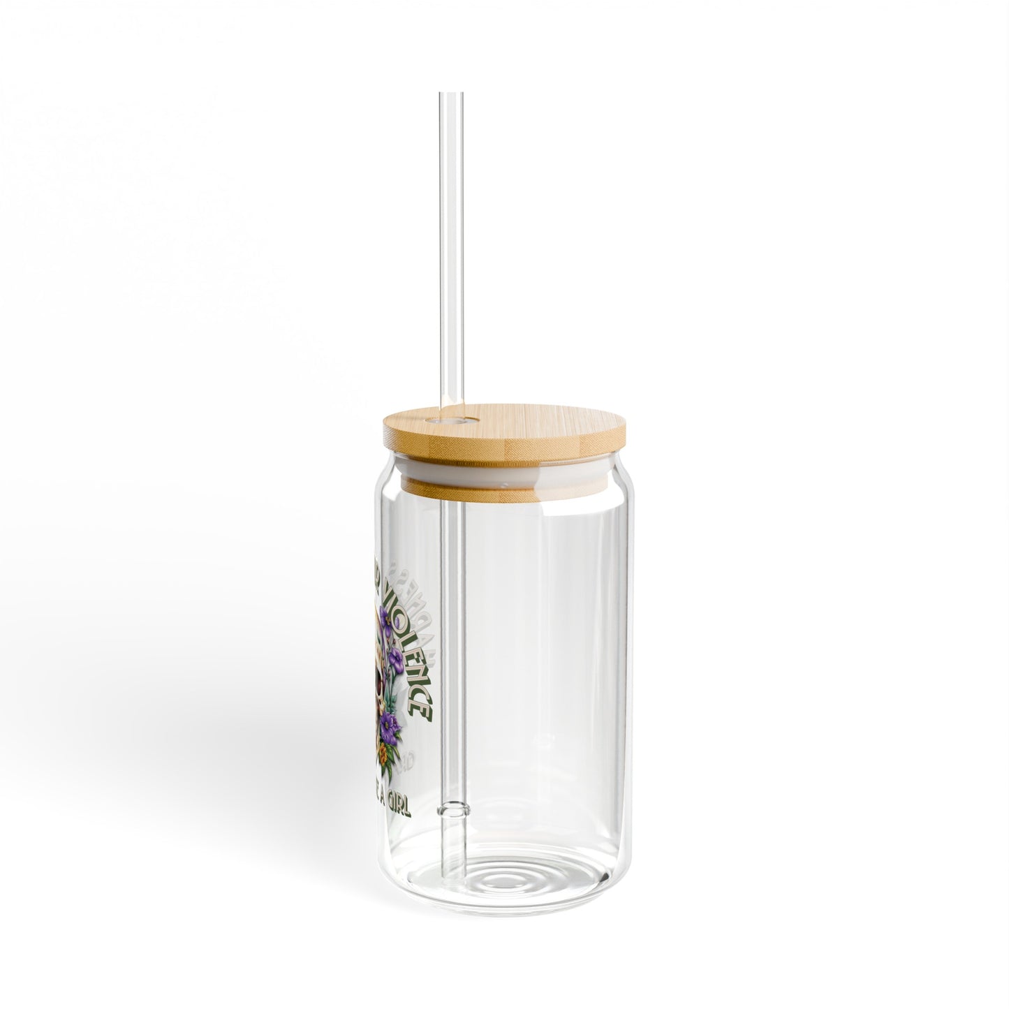 Women's BJJ Harness Your Violence Glass Cup
