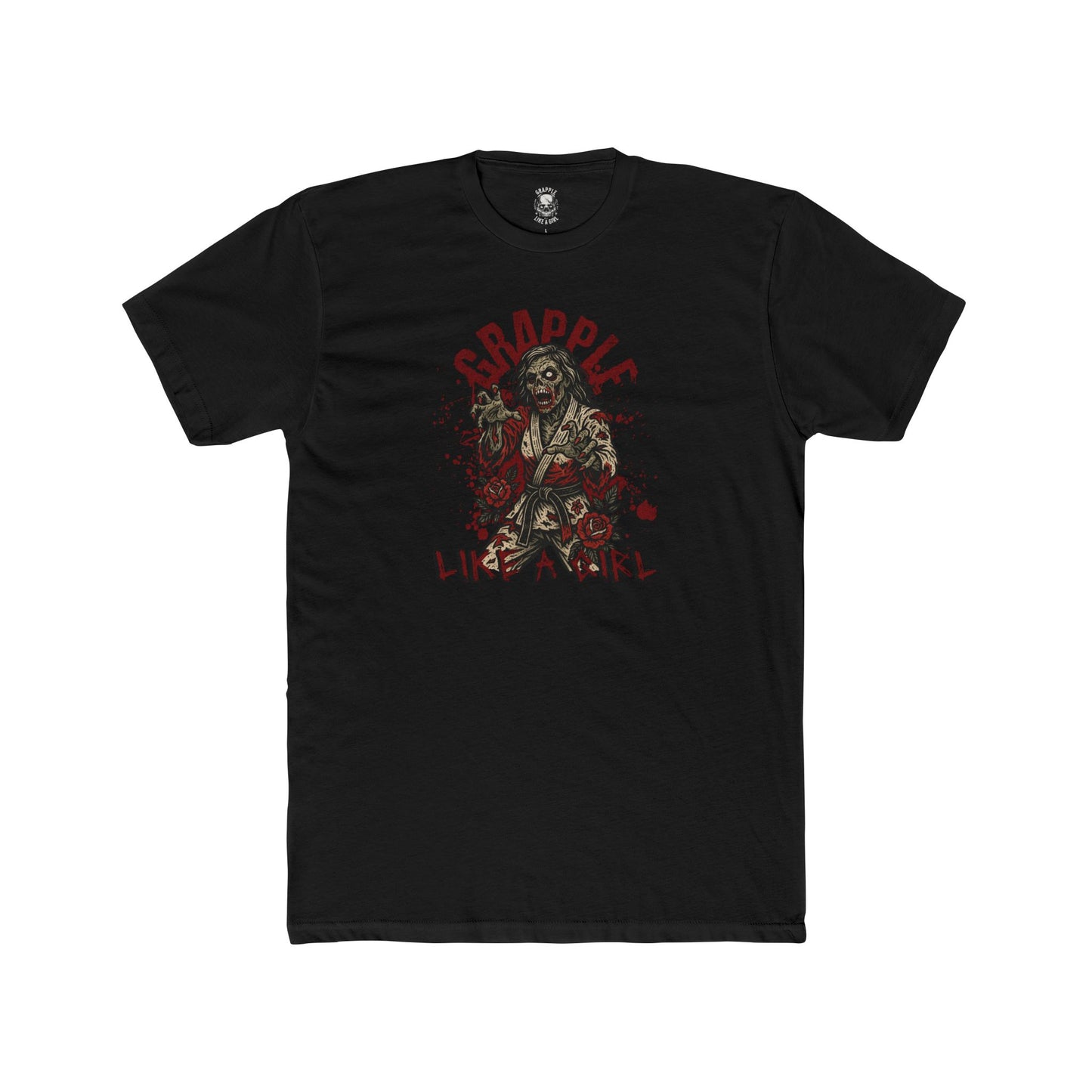 Grapple like a Girl Unisex Cotton Tee - Undead Fury *Limited Edition*