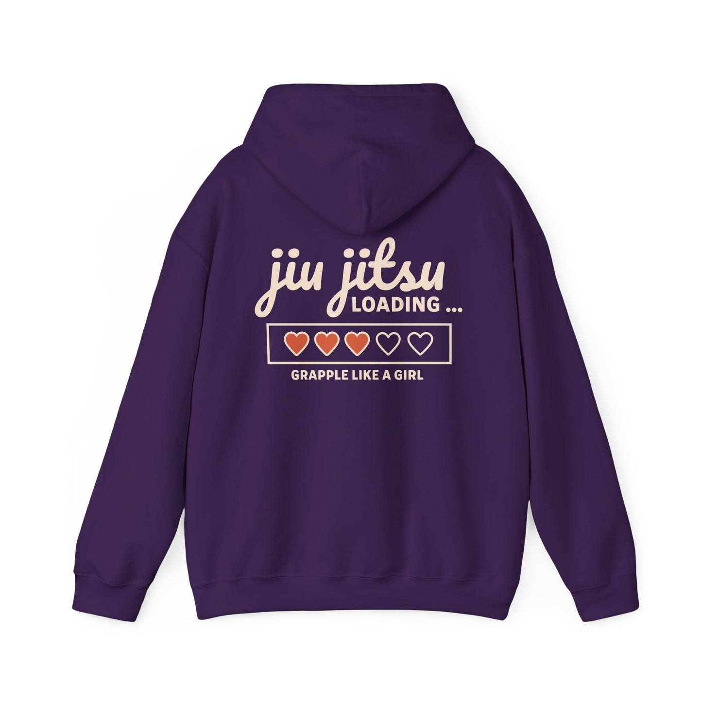 Women's BJJ Hoodie - Grapple Like a Girl, Jiu Jitsu Loading...