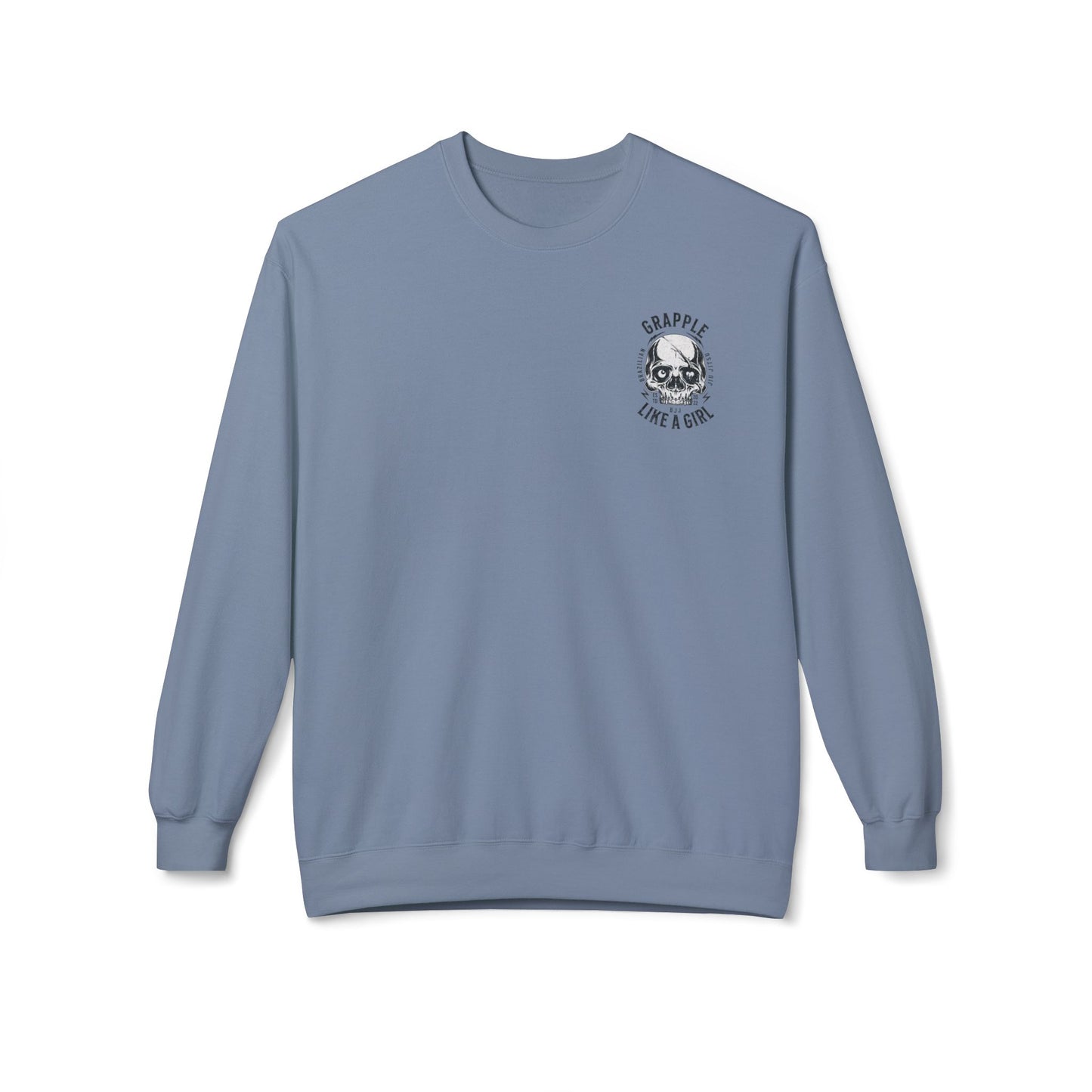 Grapple like a Girl Crewneck Sweatshirt - Boys Can Do It