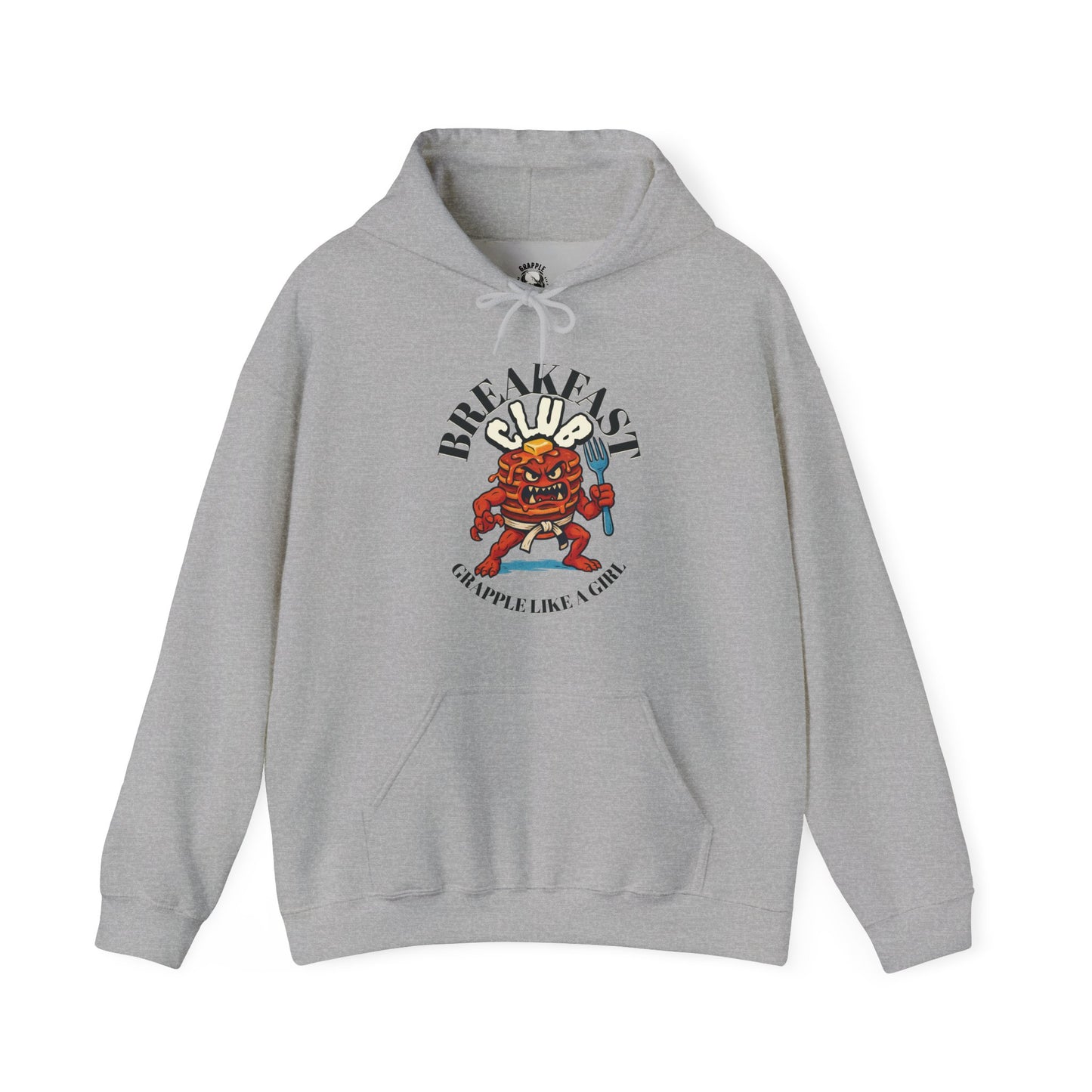 Women's BJJ Hoodie - Grapple Like a Girl Breakfast Club
