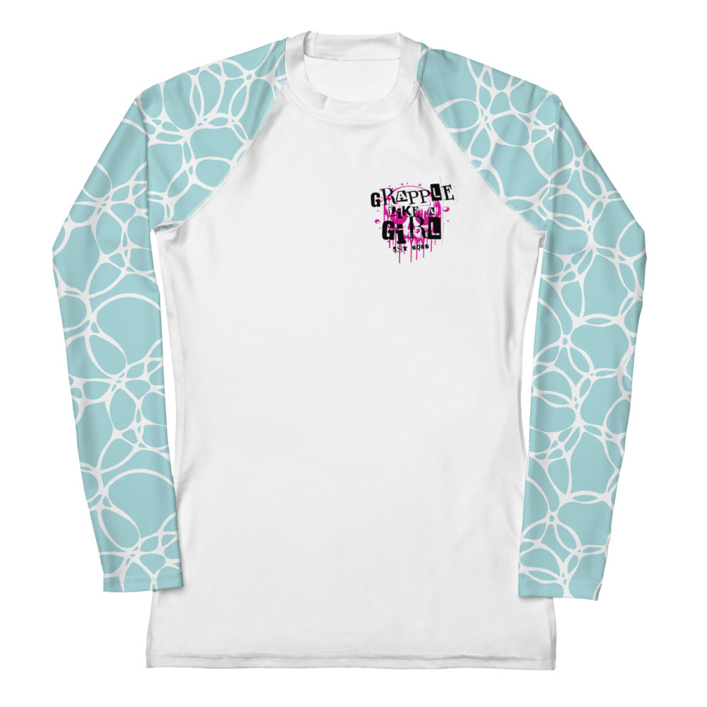 Women's Rash Guard When in Doubt Shrimp Out