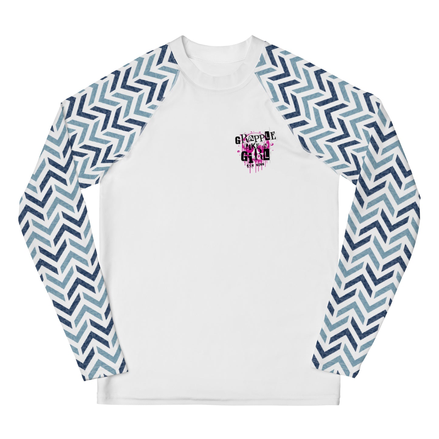 When in doubt, Shrimp Out Youth Grapple like a Girl Rashguard