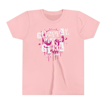 BJJ Youth Girls Short Sleeve Tee Grapple Like a Girl