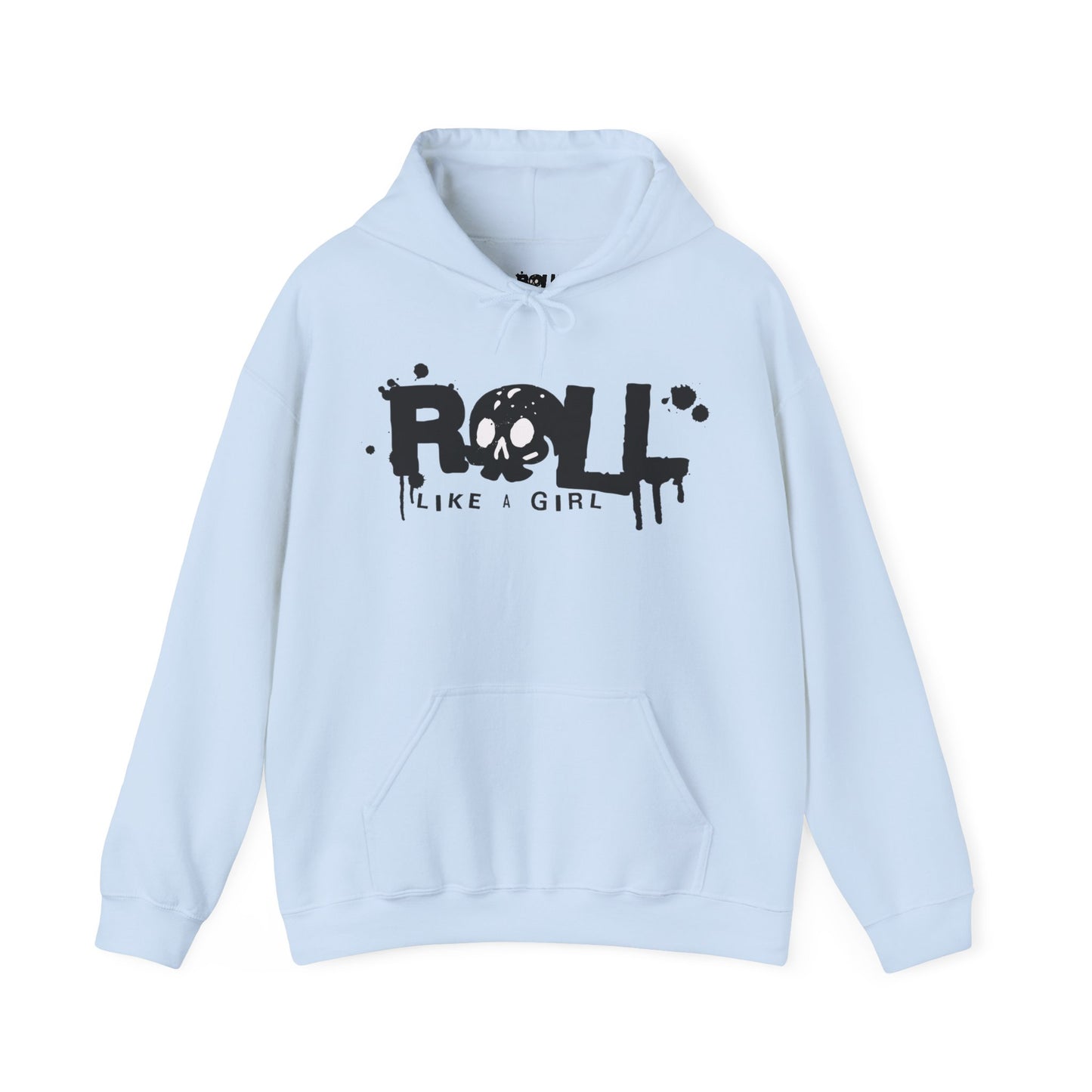 BJJ Roll like a Girl Jiu Jitsu Pullover Hoodie