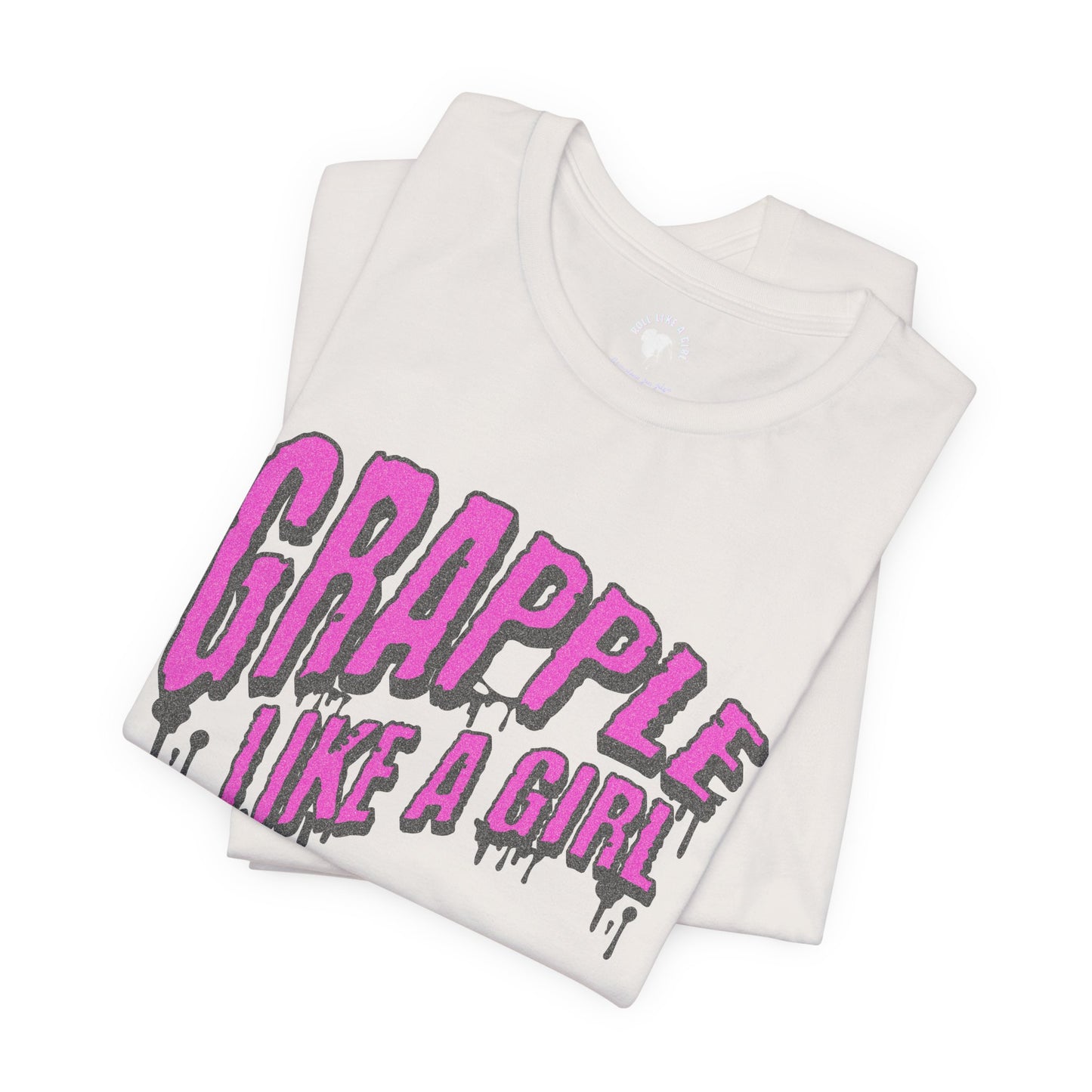 Women's Grapple like a Girl Slime Jiu Jitsu T-shirt