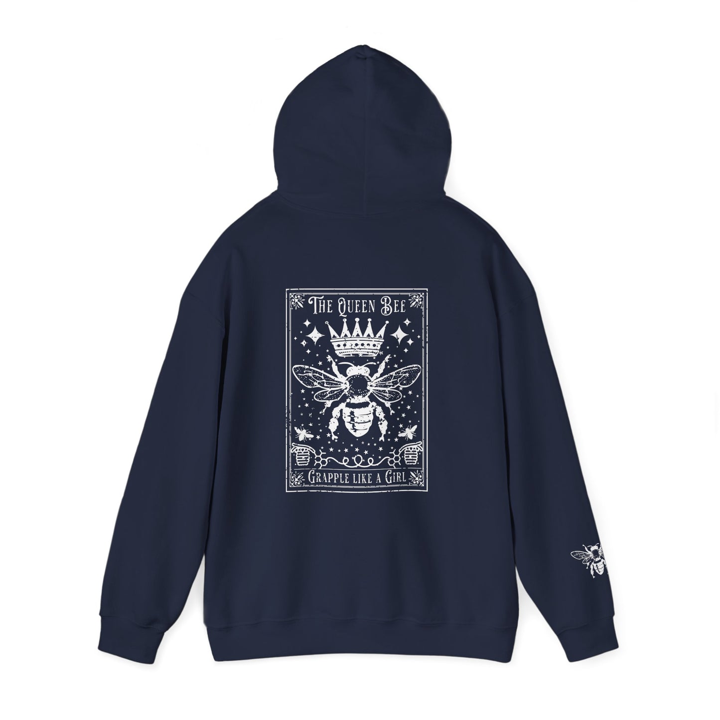 Women's Grapple like a Girl BJJ Hoodie - Queen Bee