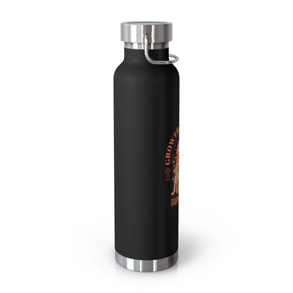 Grapple like a Girl Water Bottle 22oz Growth is Strength