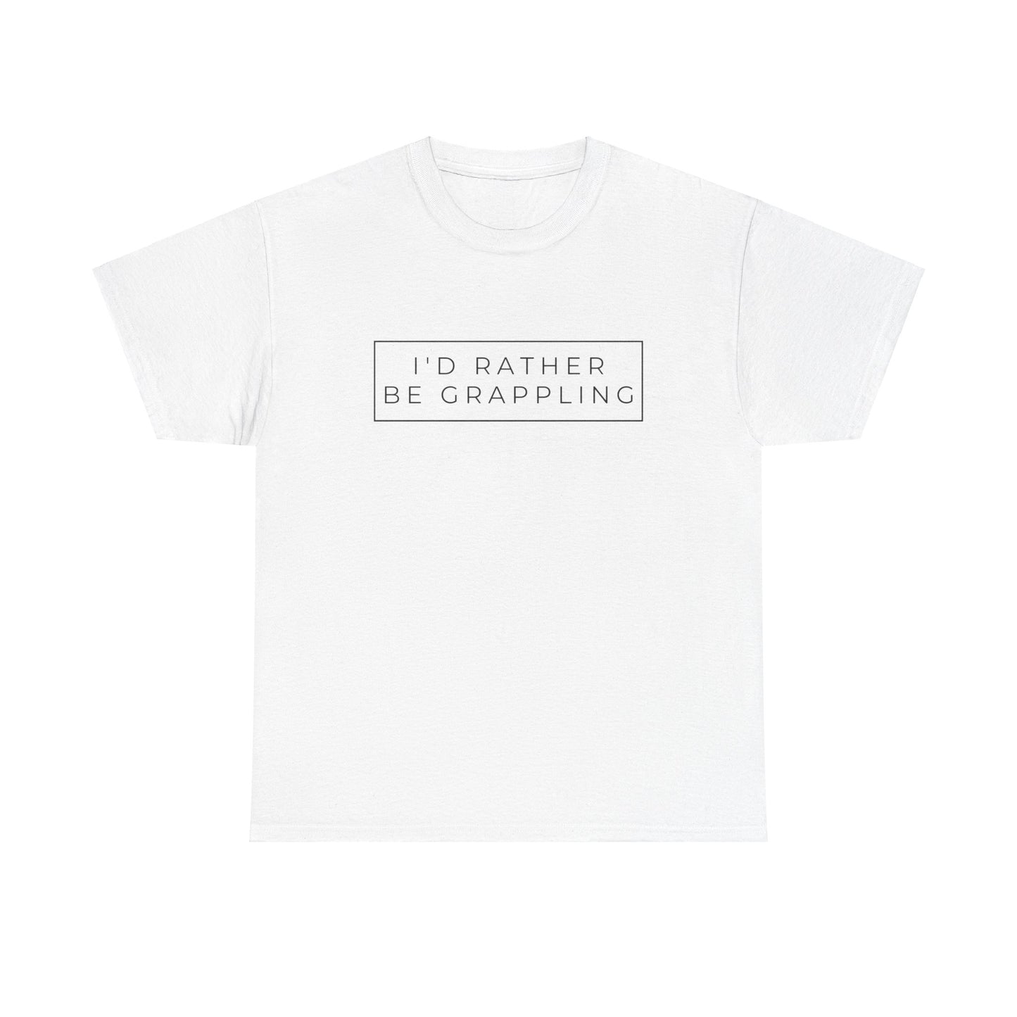 BJJ I'd rather be grappling Oversized T-shirt