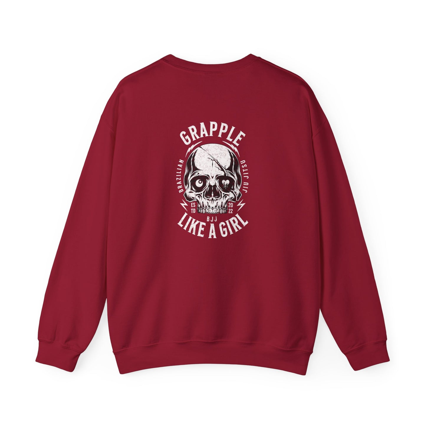 BJJ Grapple like a Girl Women's Crewneck Sweater - Sorry, can't. Jiu Jitsu, bye.