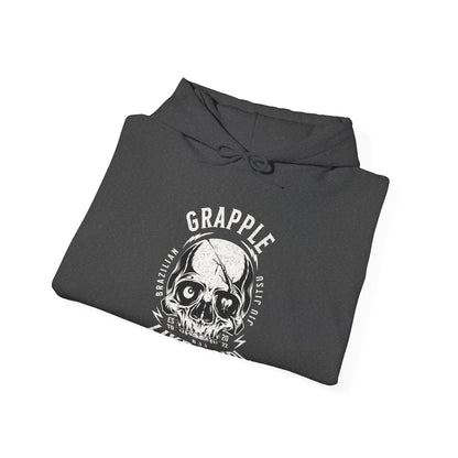 Women's Grapple like a Girl BJJ Hoodie - Skull Logo