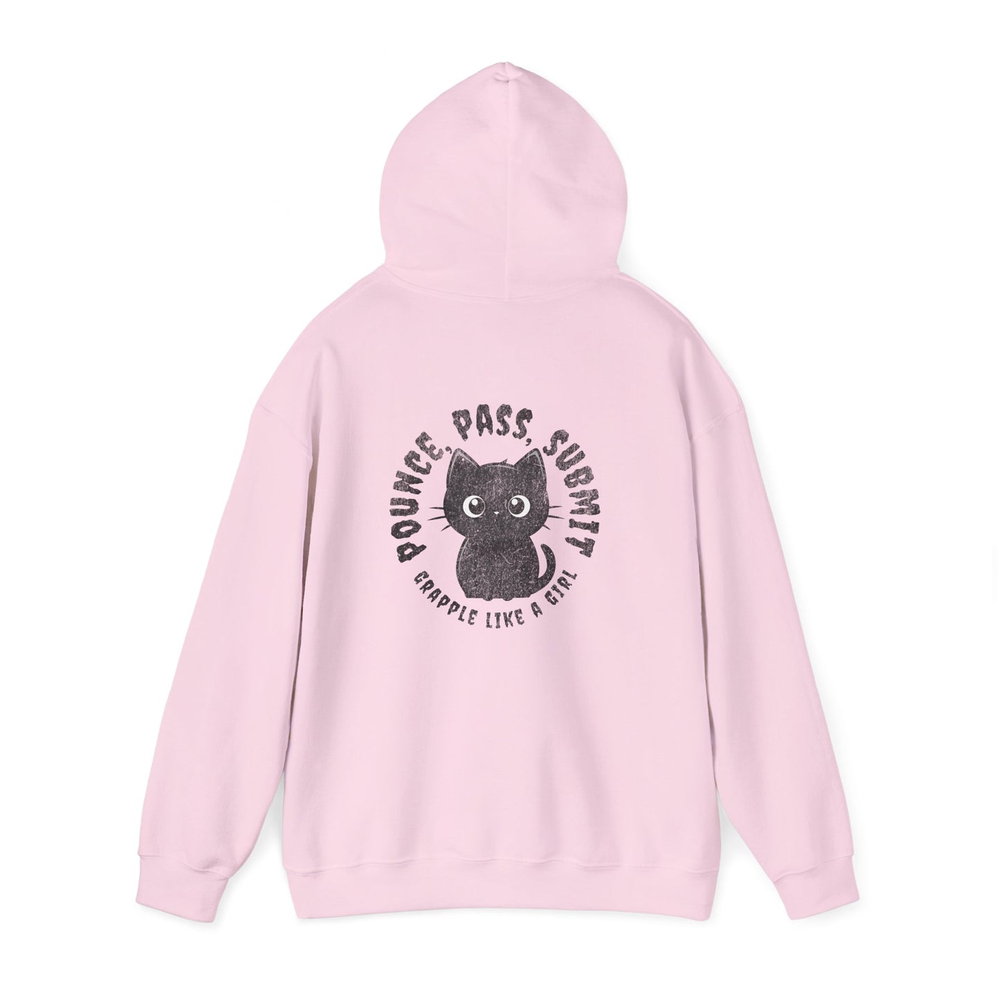 Women's BJJ Hoodie - Grapple Like a Girl, Pounce, Pass, Submit *Limited Edition*