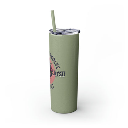 Empower, Embrace, Restrict  Tumbler with Straw, 20oz