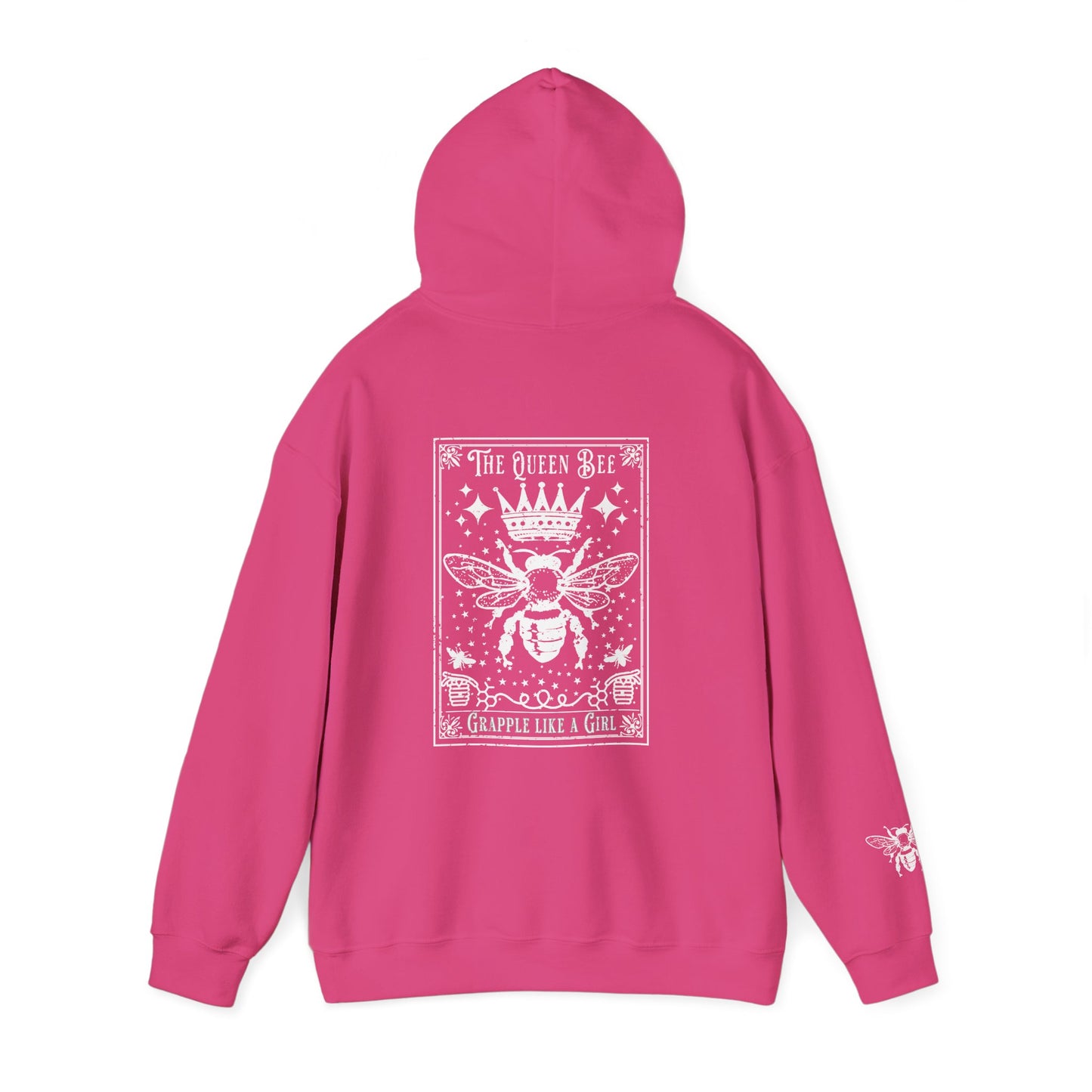 Women's Grapple like a Girl BJJ Hoodie - Queen Bee